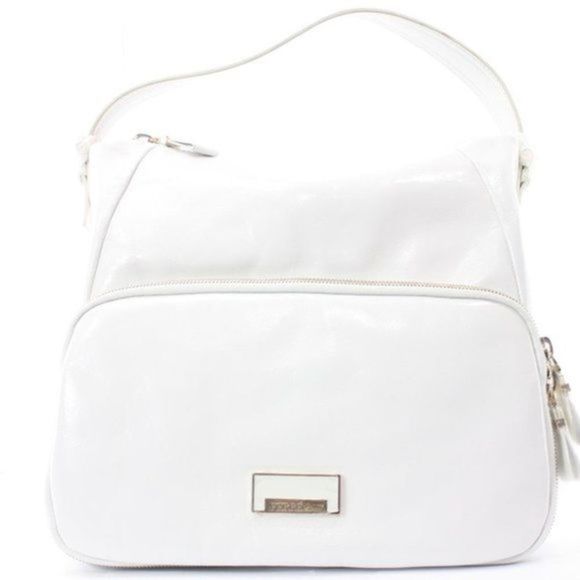 FERRE' MILANO LEATHER HANDLE BAG New With Tags - Picture 1 of 3